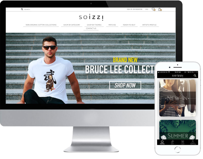 SOIZZI - 網頁及手機APP設計與開發